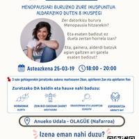 Hitzaldia: Menopausiaren inguruko ikuspegia aldatuko duten 8 ikuspegi