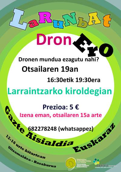 Dronen mundua ezagutu