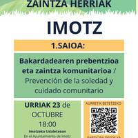 Zaintza herriak: 1. saioa
