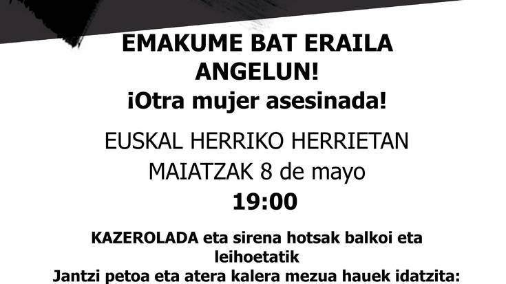 Beste erailketa matxista bat salatu du Basaburuko Bilgune Feministak
