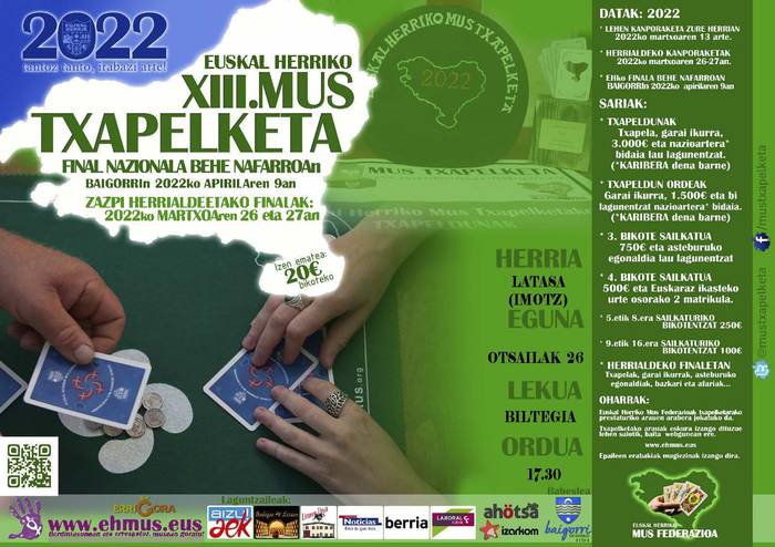 EHko Mus Txapelketa: Latasa (Imotz)