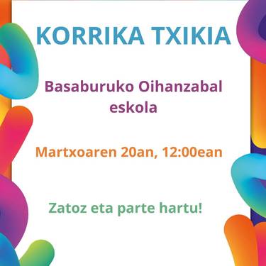 Korrika txikia: Oihanzabal eskola