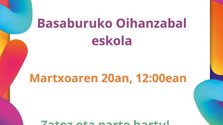 Korrika txikia: Oihanzabal eskola