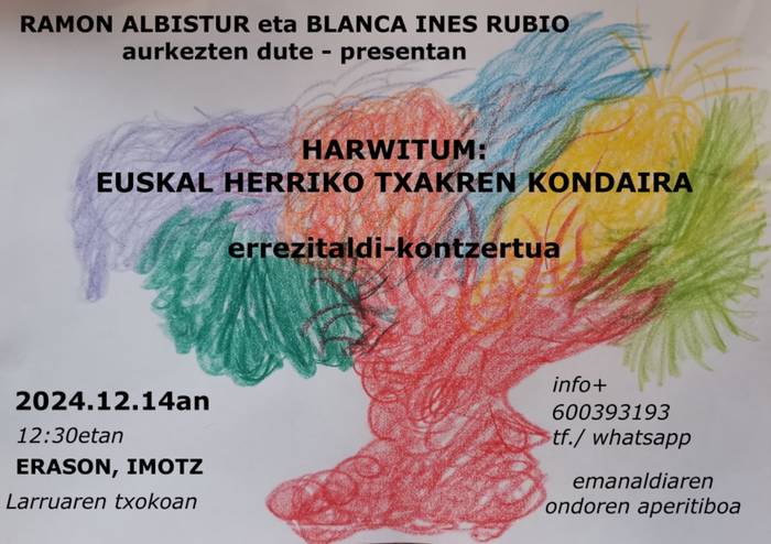 Errezitaldi-kontzertua: Harwitum, Euskal Herriko txakren kondaira