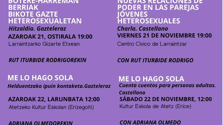 Helduendako ipuinkontalaria: Me lo hago sola