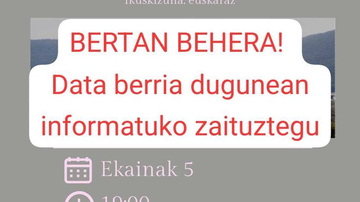 Zaintzen inguruko dokumentala ondu dute Ultzamaldean