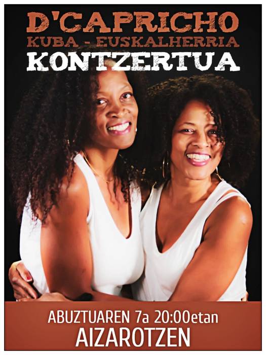 D'Capricho Kuba- Euskal Herria
