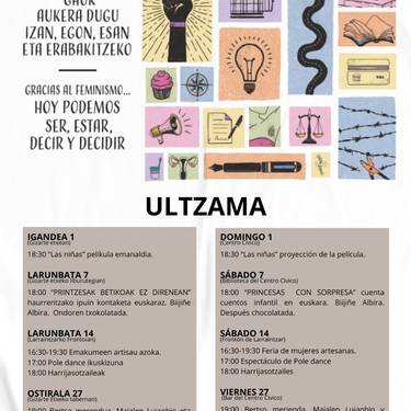 Emakumeen azoka, pol dance eta herri kirolak