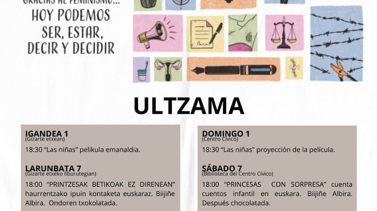 Emakumeen azoka, pol dance eta herri kirolak