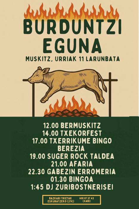Burduntzi Eguna Muskitzen