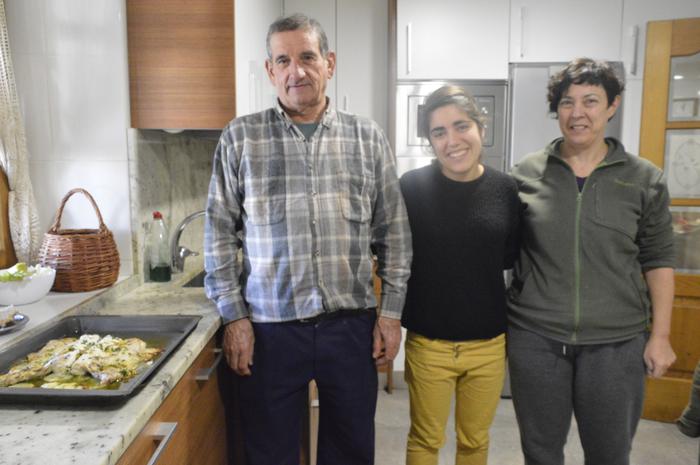 Martin Ansorena eta Maria Jose bere emaztearekin