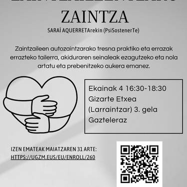 Hitzaldia: Zaintzaileendako zaintza