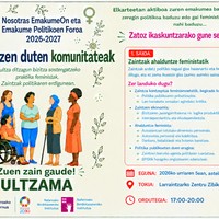 EmakumeOn eta Emakume Politikoen Foroa