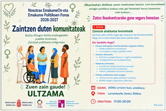 EmakumeOn eta Emakume Politikoen Foroa