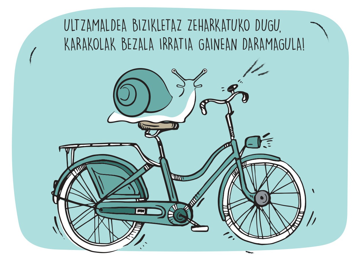 Eguraldi txarra dela eta, irrati-tourra ez dugu bizikletaz eginen