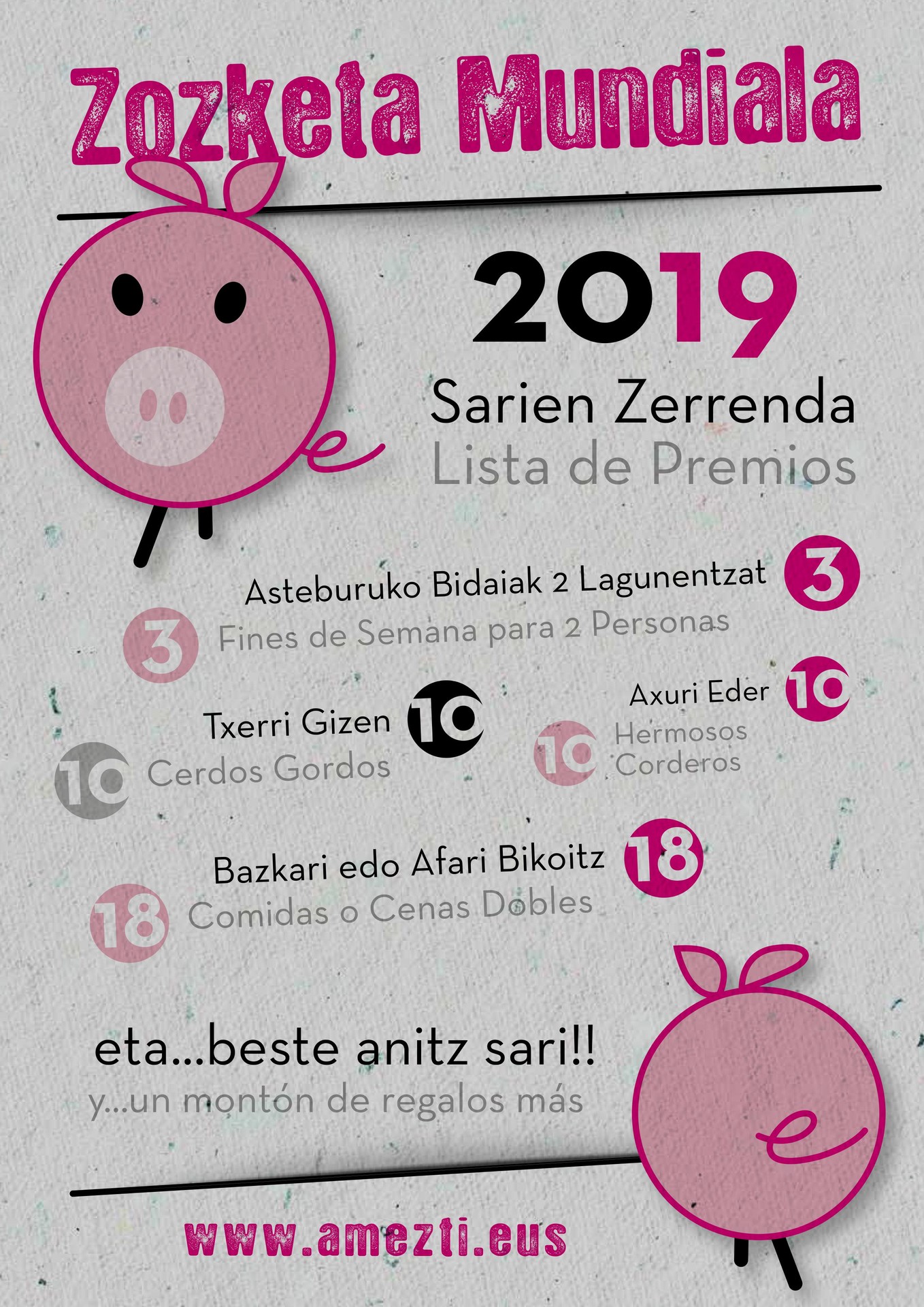 Pulunpeko Zozketa Mundiala, bertan behera