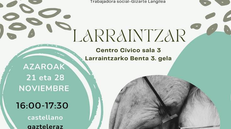 Tailerra: Ongizate emozionala zahartzaroan