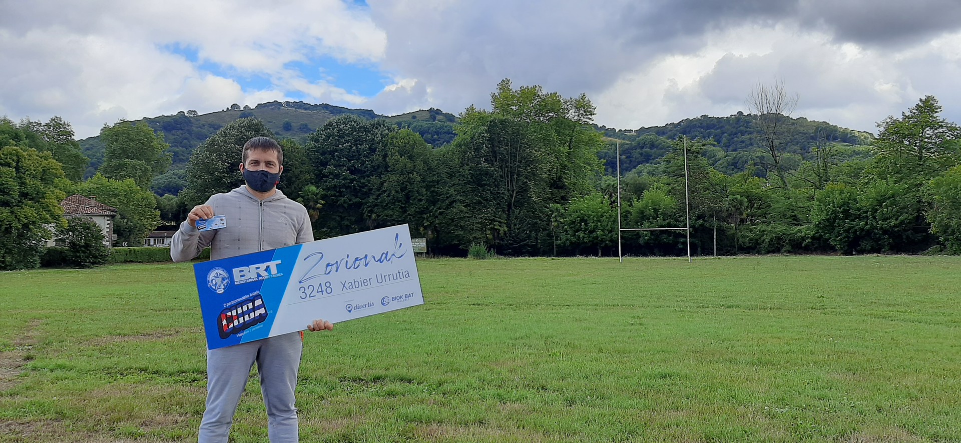 BRTk antolatutako zozketaren irabazlea nor den ezagutu dugu