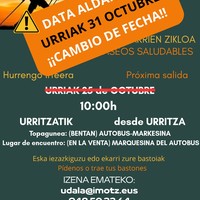 Ibilaldi osasungarrien zikloa: Urritza