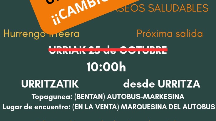 Ibilaldi osasungarrien zikloa: Urritza