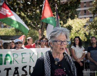 BDZko hiru kideek, sei hilabeteko espetxe zigorra, Palestinaren aldeko margoketengatik