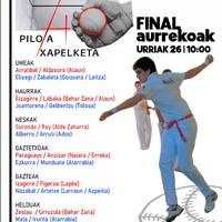 Gartzarongo XL. pilota txapelketa: finalaurrekoak