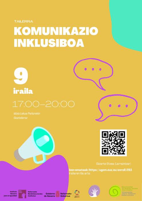 Komunikazio inklusiboko tailerra