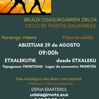 Ibilaldi osasungarrien zikloa: Etxaleku