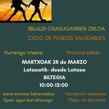 Ibilaldi osasungarrien zikloa