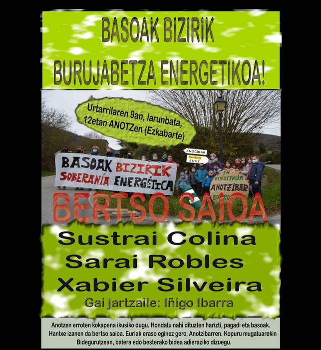 Bertso saioa Anotzen