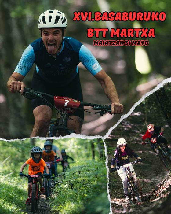 Basaburuko XVI. BTT martxa