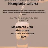 Kontsumoen inguruan hitz egiteko tailerra