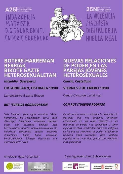 Botere-harreman berriak bikote gazte heterosexualetan