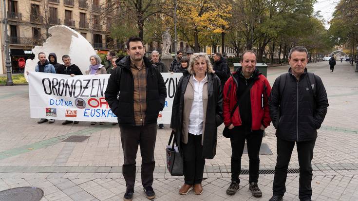 Oronozko Lanbide Eskola berriaren obrak atzeratu izana salatu dute hezkuntzako eragileek