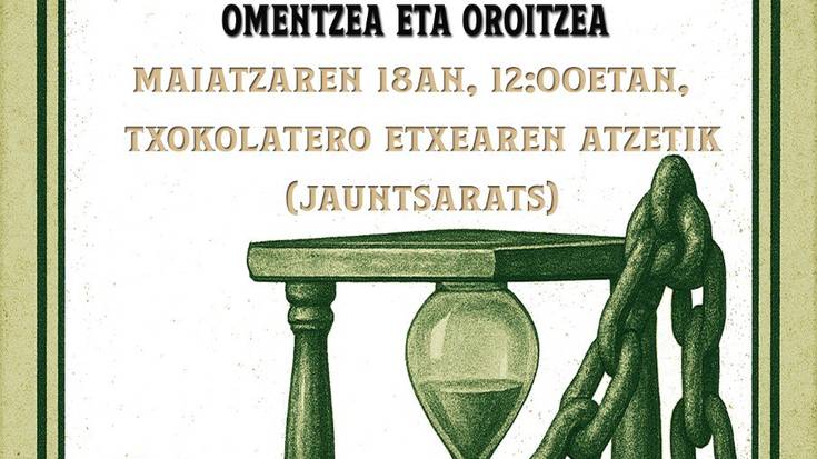 Frankismoak errepresaliatutako maisuari eta medikuari omenaldia