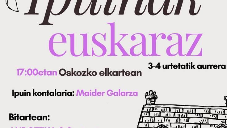 Ipuinak euskaraz