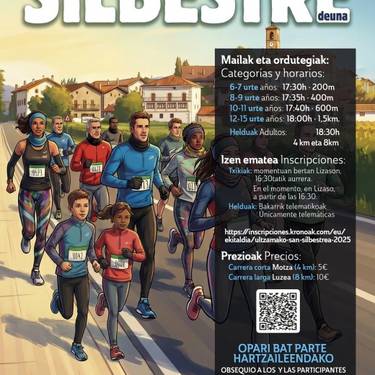 Ultzamako Silbestre deuna lasterketa