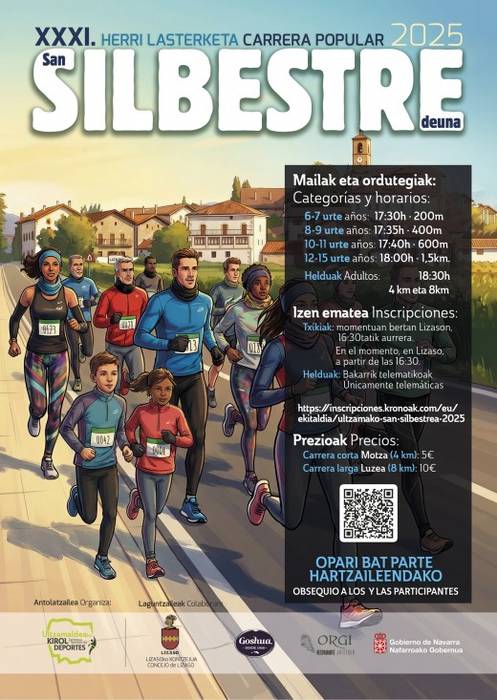 Ultzamako Silbestre deuna lasterketa