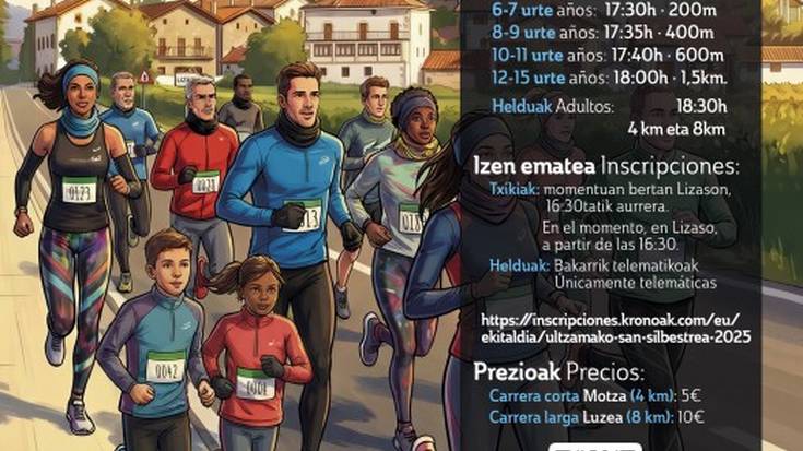 Ultzamako Silbestre deuna lasterketa