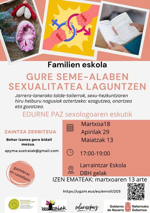 Familien eskola: Gure seme-alaben sexualitatea laguntzen