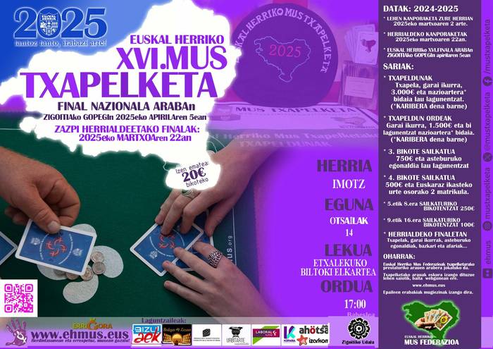 Euskal Herriko Mus Txapelketa: Imozko kanporaketa
