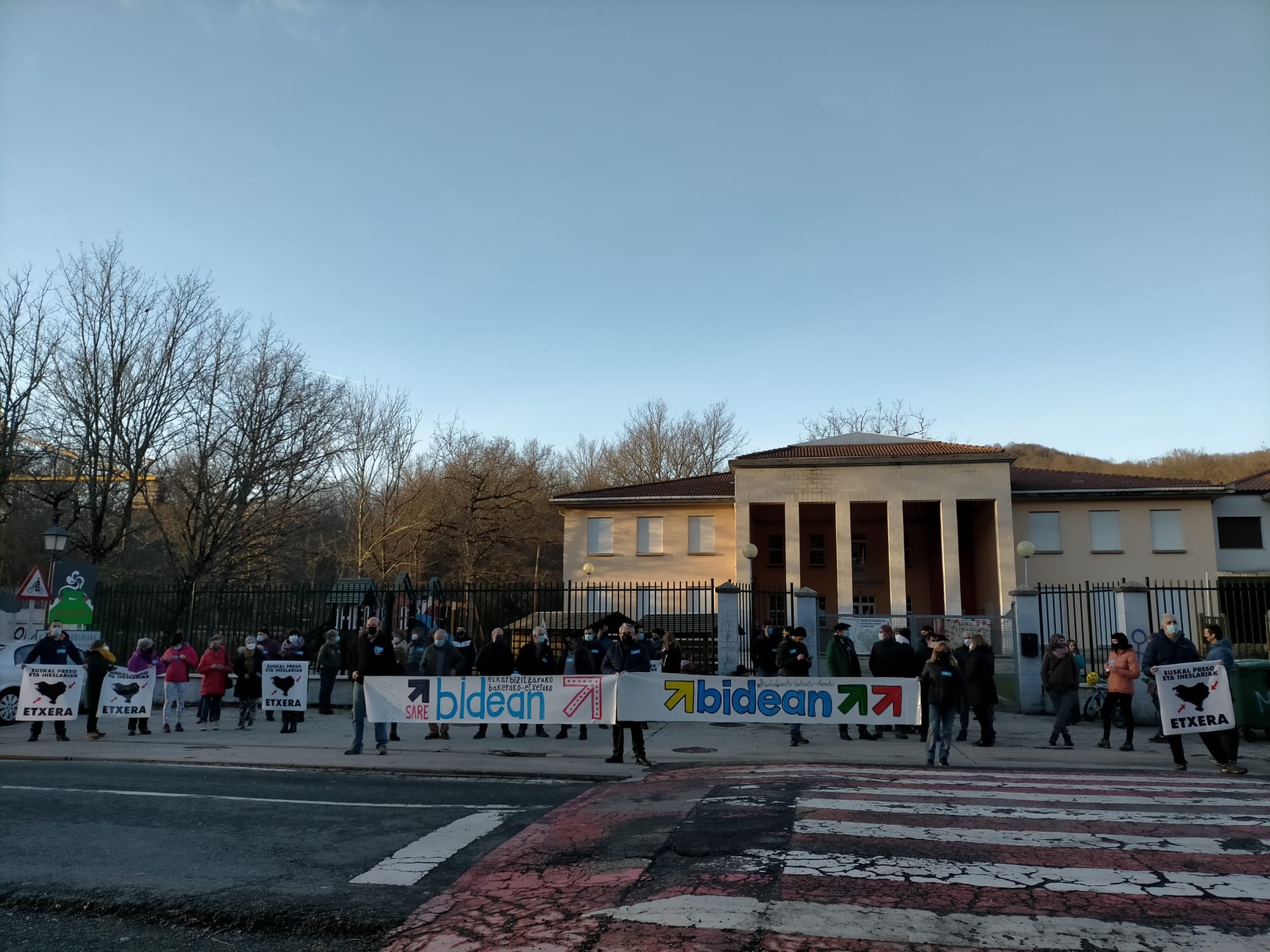 Presoen eskubideen aldeko kontzentrazioak eskualdean