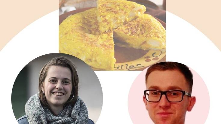 Bertso merendua: Ekhiñe Zapiain eta Aitor Irastortza