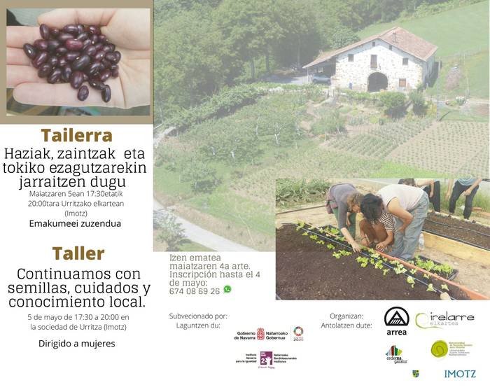 Tailerra: Haziak, zaintzak eta tokiko ezagutza