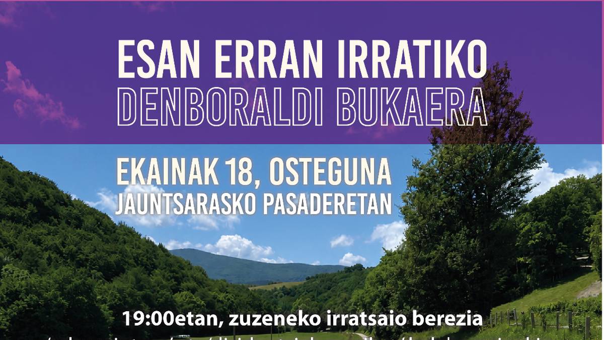 Esan Erraneko ikasturte bukaerako besta izanen da ostegunean