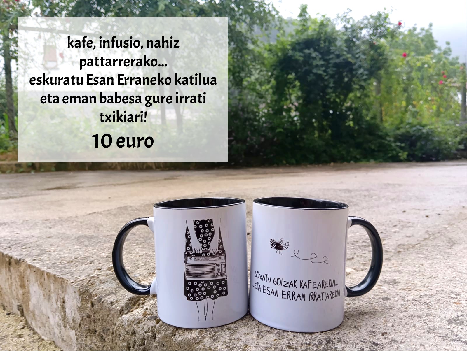 Esan Erran irratiko katiluak salgai