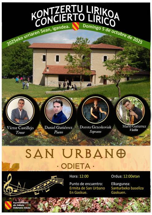 Kontzertu lirikoa Santurbe baselizan