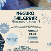 Estanpazioa eta zientzia tailerrak