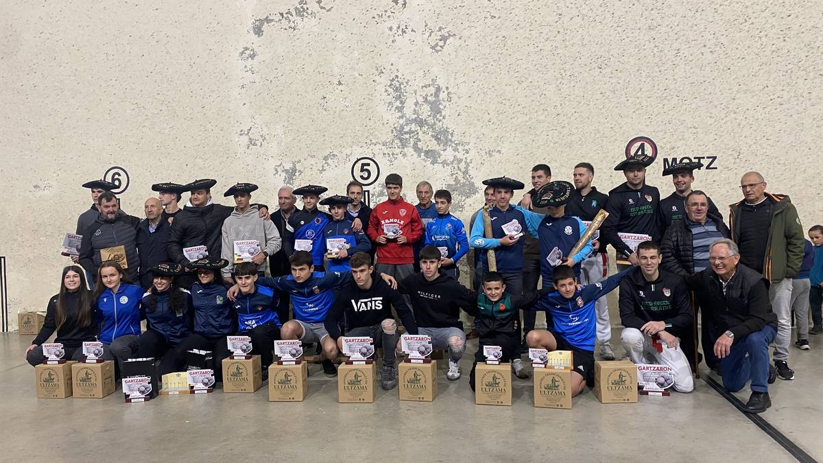 Gartzarongo 40. pilota txapelketa amaitu da