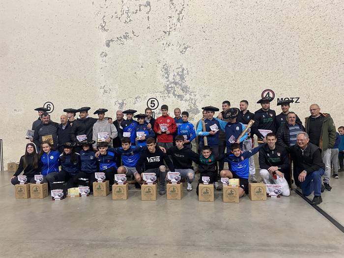 Gartzarongo 40. pilota txapelketa amaitu da